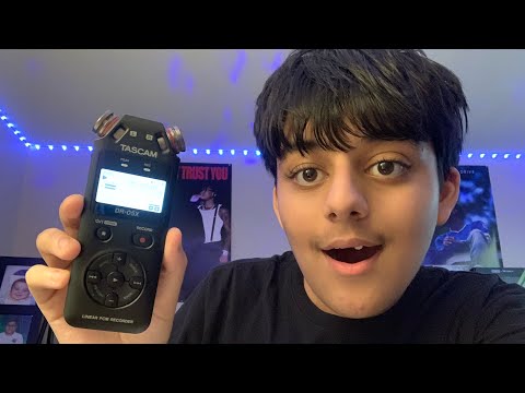 ASMR Ear To Ear Triggers (Tascam)