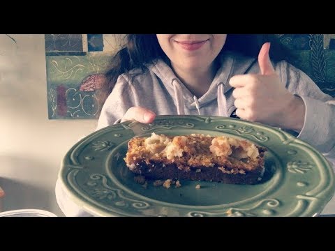 ASMR // Eating Pumpkin Bread