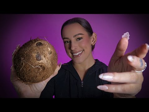 ASMR Coconut Spa for Sleep and Relaxation