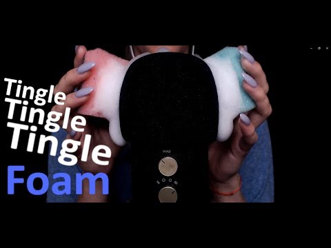 ASMR | Hair mousse | Tingle, tingling, tingles | Blue Yeti