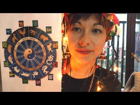 ASMR HOROSCOPO CHINO. Role Play in Spanish (Español) Zodiaco cinese signs