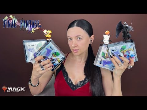 Final Fantasy Collector Boosters MTG  *ASMR