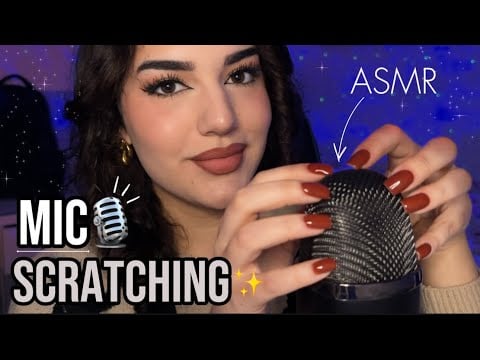 ASMR MIC SCRATCHING 😍 y Susurros para dormir ✨ 