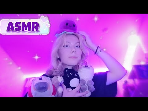 ASMR🧸ОБЗОР НА МОИ МЯГКИЕ ИГРУШКИ!✨ *asmr soft toys*