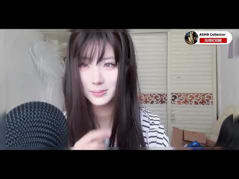 ASMR🎧｜Long time no see, long nails rubbing the microphone and covering the microphone with hands!
