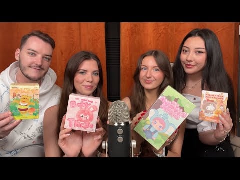 I bought these ASMRtists blind boxes...