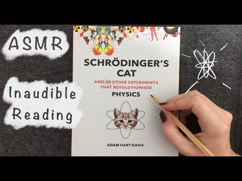 ASMR - INAUDIBLE WHISPERING - PHYSICS BOOK - MOUTH SOUNDS