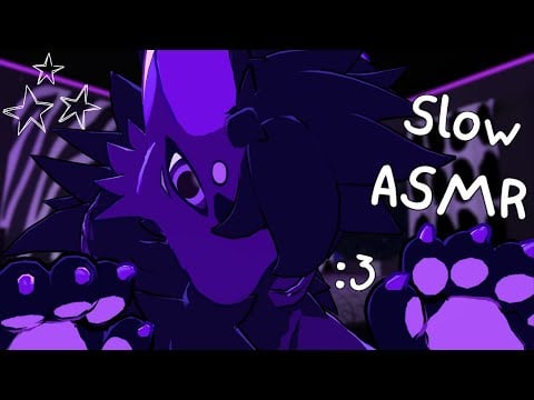 [Furry ASMR] Goober gives you slow triggers to sleep too :3 [Sleep-aid] [Soft-spoken] [Whispers]