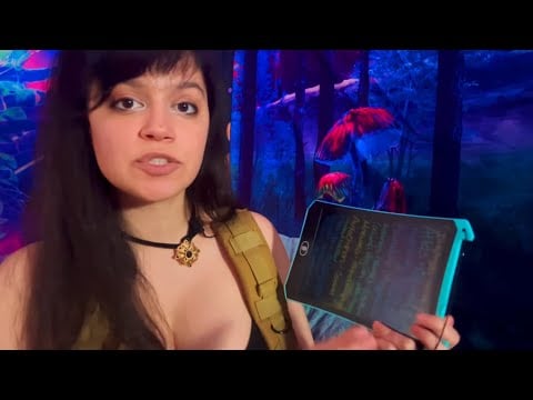 ASMR~ Lara Croft Covers Greek Mythology, Plato, + Atlantis