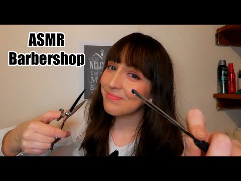 ⭐ASMR Detailed Barbershop💈 (Binaural Layered Sounds, Soft Spoken, Personal Attention)