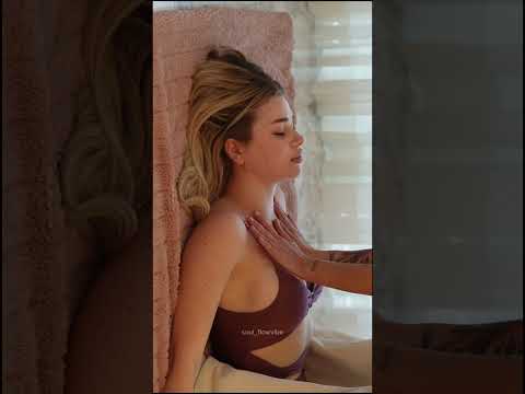 ASMR Massage on the floor
