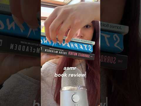asmr- ⋆✴︎˚｡⋆ books i read this month! #stephenking #books #asmr