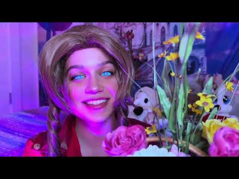 ASMR~ Aerith Breathing, Smelling, + Flower Healing   Final Fantasy