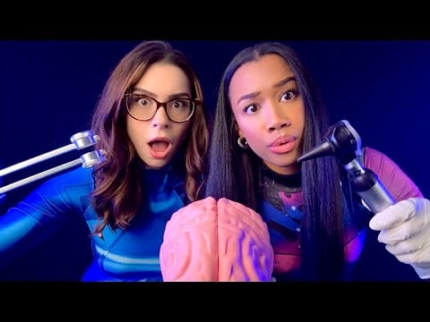 ASMR Alien Cranial Nerve Exam (Ft. @CelainesASMR ) 👽🛸 ASMR Alien Role-play