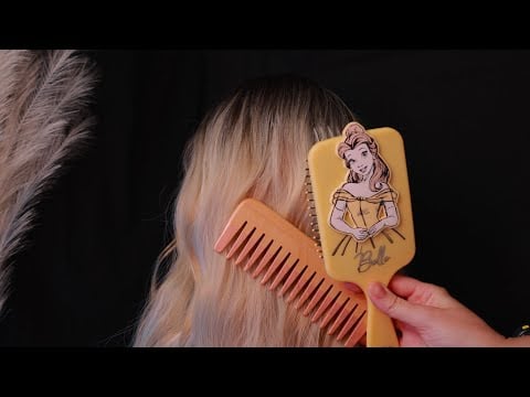 ASMR Hair Brushing & Hair Play for Deep Relaxation  With & Without Relaxation Music  No Talking