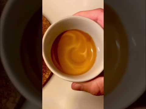 Espresso ASMR☕️ #relax #tingles #asmrrelaxation #asmrsounds #espresso #asmrshorts