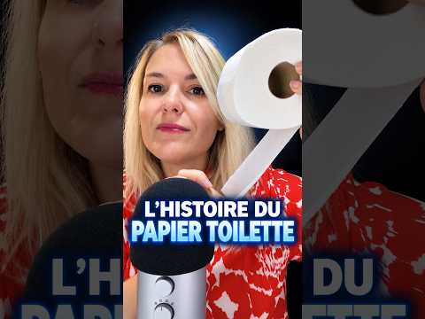 ASMR 🧻 Tu ne connais pas l’histoire du papier toilette… 😳 #asmrfr #shortsasmr #asmrshorts