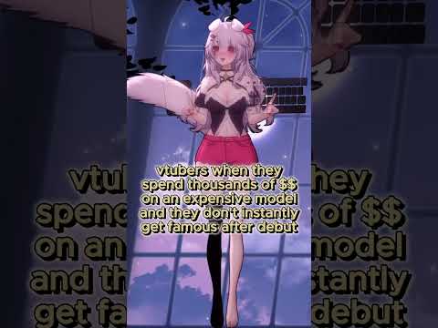 wasting money on vtuber models!