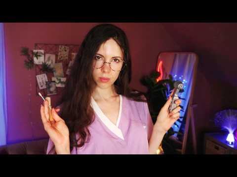 ASMR Detailed Ear Palpation and Sensitivity Testing for Tingle Immunity