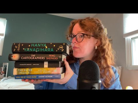 ASMR my favorite books 📚🤍