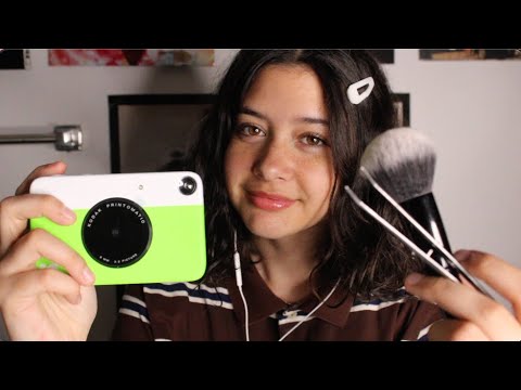 ASMR Photoshoot (getting you ready & taking pics)