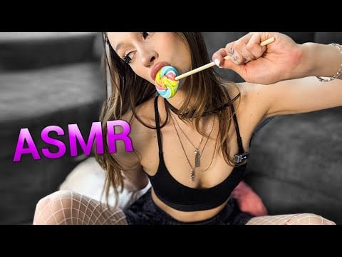 [4K USA ASMR] Candy Focus 🍭 Real Lollipop Sounds, Deep Texture & Sticky Triggers | No Talking