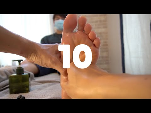 10分足つぼ | 10分時短オイル足つぼ