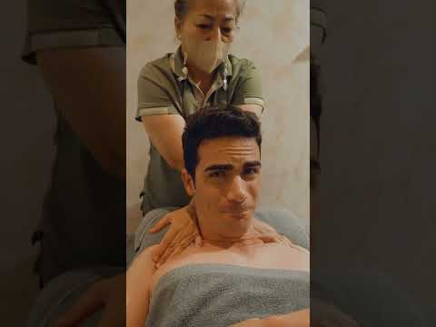 ASMR: STRONG Thai Office Syndrome Massage #shorts