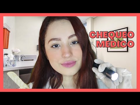 EXAMEN MÉDICO SÚPER RELAJANTE | SOFT SPOKEN | ROLEPLAY MÉDICO | ASMR Español