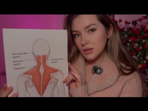 АСМР Приём врача-остеопата Ролевая игра ASMR Chiropractor Exam Версия без фоновой музыки