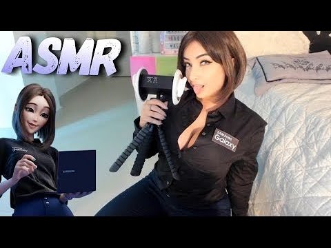 ASMR assistente virtual assistent sansung cosplay ear licking, cerebral orgasm, orgasmo cerebral