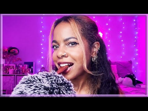 ASMR ✨ Eating Your Face for One Hour 🥄 😌 Wooden Spoon Mouth Sounds