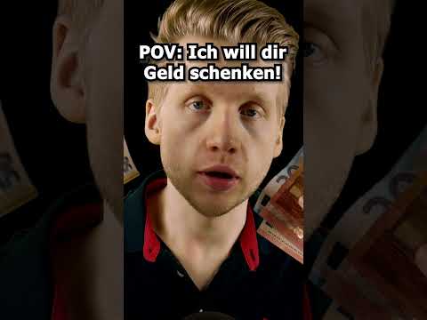ASMR - POV: Ich will dir Geld schenken! #shorts #asmr #roleplay #deutscheasmr