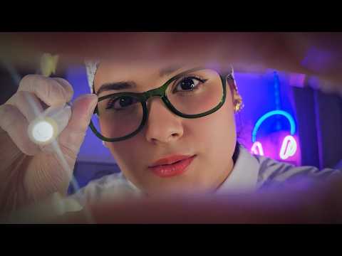 ASMR MEDICAL Limpeza de OLHOS Profunda👁👁ROLEPLAY 🩺