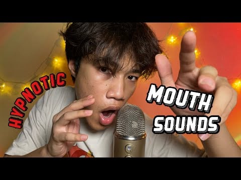ASMR Hypnotic Mouth Sounds & Hand Movements
