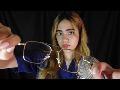 Asmr roleplay exámen de la vista👀 | asmr visual