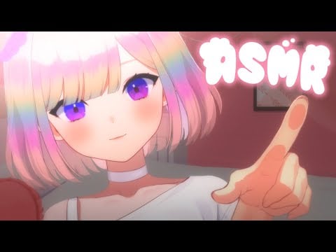 【ASMR】gentle tapping and soft breathing to help you zzz....zz..... *☆ sleep aid *☆ 【EN/日本語】