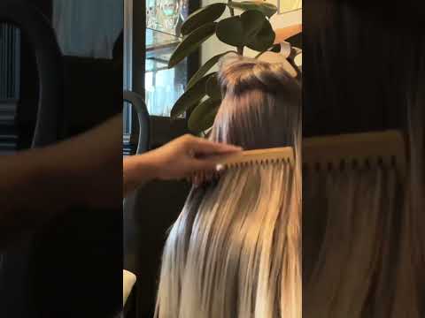 #asmr hair #asmrhairbrushing #foryou