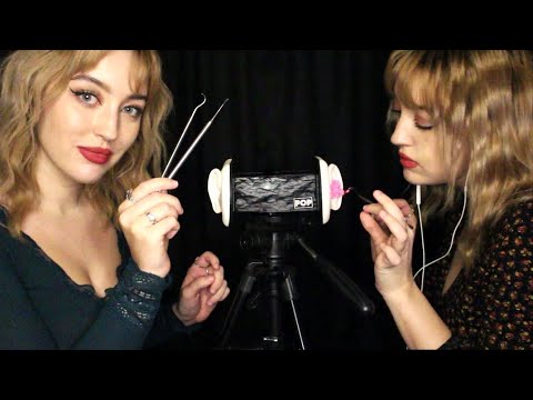 Twin Ear Cleaning ASMR  👂