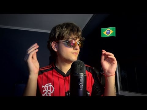 asmr te susurro de cerca mi viaje a Brasil🇧🇷 