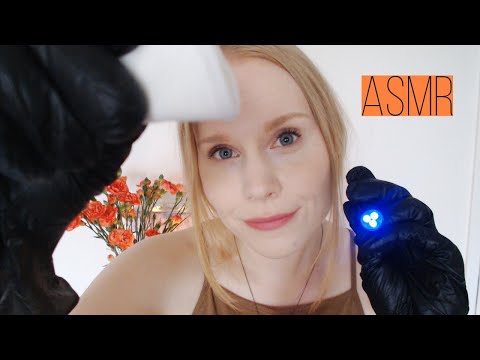 ASMR there's something in your eye, let me help you!