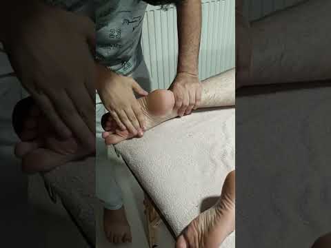 ASMR FOOT THERAPY MASSAGE #massage #asmr #triggersforsleep #shortvideo #sleepsolution #relax #foot