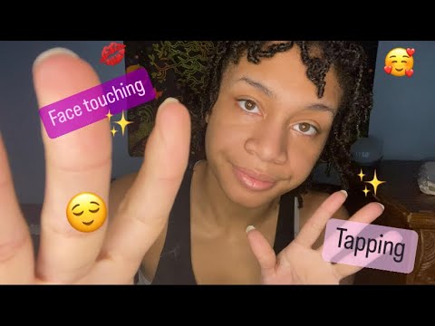 ASMR - Face Touching and Tapping (Sheryl)