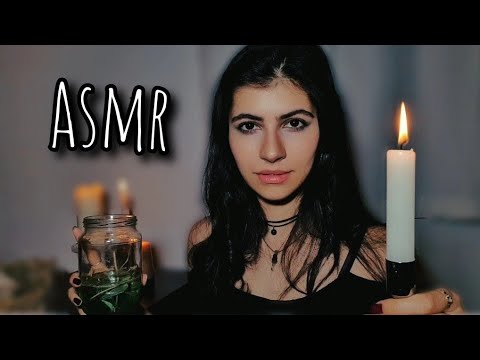 ASMR po polsku YENNEFER CIĘ ULECZA I USYPIA roleplay