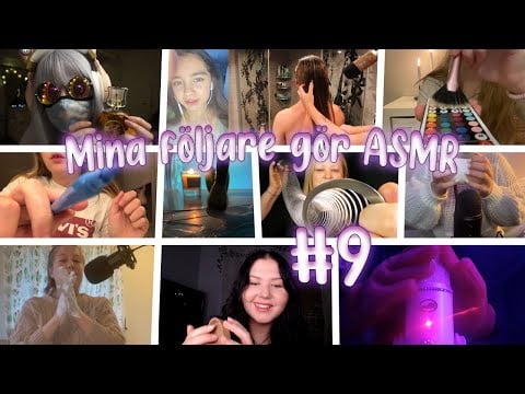 MINA FÖLJARE GÖR ASMR #9 Just WOOOOOW!! 🤩🥰