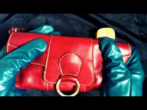LEATHER♥ LATEX♥  GLOVES ♥ WHISPER in your right ear ♥ DUTCH🎧 [[ASMR]]