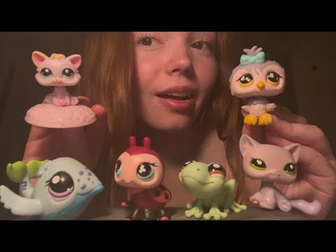 ASMR- 🐶Littlest Pet Shop Collection!🐷 (Nostalgic Childhood Toys)