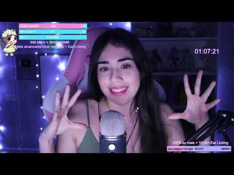 ASMR LIVE ✨ Triggers para te fazer dormir  ✨ 300k