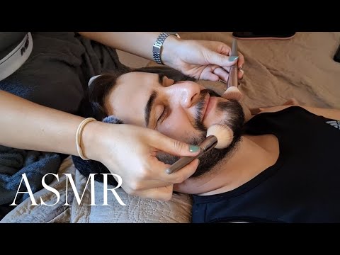 ASMR aplicado com movimento suaves