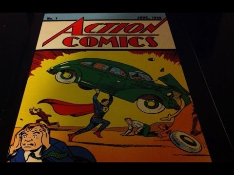 Lecture d'Action Comics #1 / Superman - ASMR Français